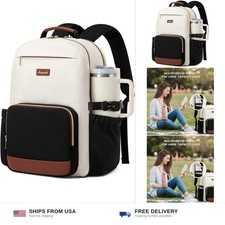 LOVEVOOK Laptop Backpack for Women with Pouch Pocket for Large Capacity Cup,1... picture