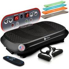 Lifepro Waver Vibration Plate Exercise Machine Full Body Workout Lymphatic-Black picture