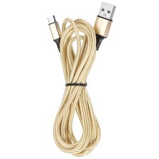 Controller Charger Cable, 6Ft USB A to Micro USB Fast Charging Cable, Gold picture