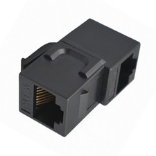 90 Degree Up Angled UTP CAT6 Keystone Coupler RJ45 Female to Female UTP CAT6 picture