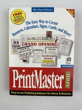 PrintMaster Gold for Windows MicroLogic Software ©1993 Vintage Software picture