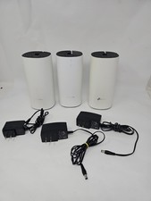 3-PACK TP-Link Deco M4R AC1200 Whole Home Mesh Wi-Fi System White - TESTED WORKS picture