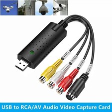 USB 2.0 Audio Video VHS to DVD VCR PC HDD Converter Adapter Digital Capture Card picture