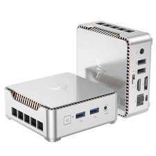 KAMRUI ESSENX E2 N150 MINI PC, 8GB DDR4 256GB SSD MINI COMPUTERS - SILVER picture