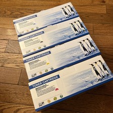 Lot of 4 NHCF211AU-R Replacement Toner Cartridge for HP Mixed Color Lazer Pro picture