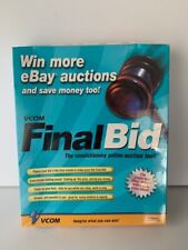 Vintage Final Bid PC Software eBay Auction Tool New Sealed picture