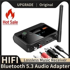 Bluetooth 5.3 Home Stereo Audio Receiver AUX USB Optical HD Music to RCA Adapter picture