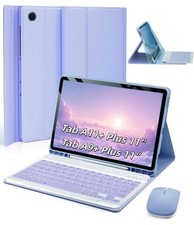 TUNKARMOR Case Keyboard for Samsung Galaxy Tab A9+ / A11+ Plus 2023/2025 11 Inch picture
