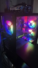 Gigabyte Gaming Desktop PC GeForce GTX RGB Lighting Tower Black picture