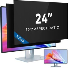 IPROKKO [2-Pack] 24 Inch Computer Privacy Screen Filter for 16:9 Widescreen Moni picture