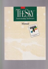 THE SKY ASTRONOMY SOFTWARE manual for windows 95/NT/3.1x picture