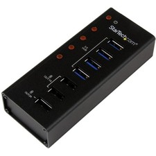 StarTech 4 Port USB 3.0 Hub plus 3 Dedicated USB Charging Ports (2 x 1A & 1 x picture