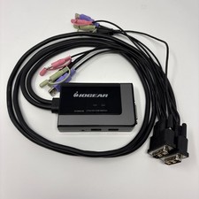 IOGEAR MiniView GCS932UB 2-Port DVI-D Audio And Mic USB External KVM Switch picture