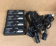 (LOT OF 4) Black Box LPJ001A-T-R2 PoE Gigabit Ethernet Injector W/POWER CORD picture