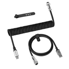 ATTACK SHARK C01 PRO Custom Coiled USB C Charging Cable for Gaming Keyboard picture