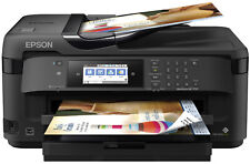 New Epson Workforce WF-7710 All-In-1 Wide Format 13x19 Inkjet Printer C11CG36201 picture