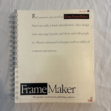 RARE VINTAGE NeXT / NeXTSTEP Workstation “Using FrameMaker
