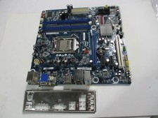 Intel DH55PJ E93812-302 Desktop Board Socket LGA1156 w/ Back Plate W/Intel  picture