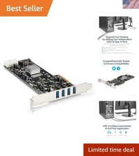 USB 3.0 PCIe Card – Expand Your Connectivity with 4 Ports & Fast Charging picture