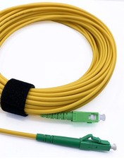 50m SC/APC to LC/APC Single-Mode Simplex Fiber Optic Cable 9/125 μm LSZH picture