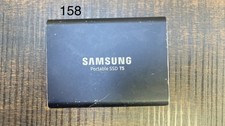 Samsung T5 1TB Portable External SSD MU-PA1T0B health100%, usage 1 Hour, w cable picture