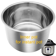 Stainless Steel Inner Pot for Instant Pot 6QT, Upgrade Replacement Pot for In... picture