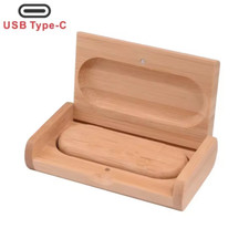Custom Logo OTG Wood Type C USB2.0 Flash Drives 32GB 64GB Pen Drive Memory Stick picture