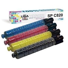 Compatible toner for use in Ricoh SP C820, SP C821(CMYK, 4 pk) picture