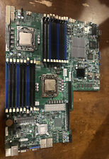 Supermicro X8DTU-6F+ ATX LGA1366 Dual Socket Server Motherboard w/ 2x E5620 & HS picture