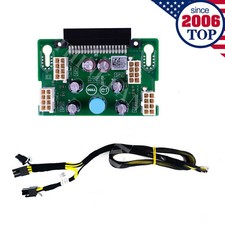 Dell Poweredge T620 T630 T640 GPU Power Supply Expansion Board X7C1K with Cable picture