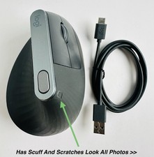 Logitech MX Vertical Ergonomic Bluetooth Mouse ( M-R0074 ) No Dongle - Working picture