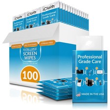 Streak-Free XL Screen Wipes, Removes Fingerprints, Smudges picture