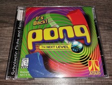 Pong The Next Level 3D Game PC CD-ROM Atari Hasbro 1999 for Windows 95/98 picture