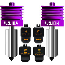 2PK MPVD Hotend 0.4Mm for Bambu Lab X2D/P2S H2/A1 Series Nozzle Upgrade picture