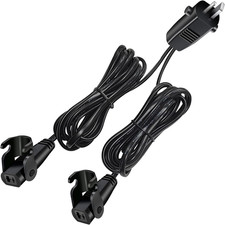 Recliner Power Cord Replacement, 2 Pin Splitter Y Power Cable with 6.5 Feet for picture
