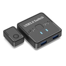 USB 3.0 Printer Sharer  USB 2-In-1 Printer Sharer Keyboard Mouse USB Disk F4O4 picture