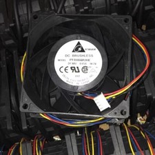 Delta PFB0848UHE 48V 0.65A 8038 8cm Dual Ball Cooling Fan picture