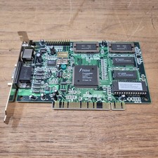 Trident ProVidia 9685 2MB PCI VGA Video Card S-Video RCA TV Out Vintage PC picture