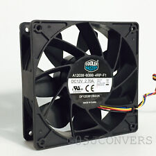 Cooler Master A12038-60BB-4RP-F1 12V 2.70A 12CM Cooling Fan 6000RPM picture