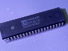 NOS SGS Z80A CPU, Z8400AB1 (4MHz Zilog Z80A) picture