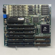 Vintage 486 ISA Motherboard Intel OverDrive DX2-66 AMIBIOS OPTi Retro DOS picture