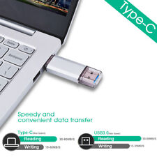 32/64/128GB Dual Type-C OTG Flash Drive USB3.0 Memory Stick for Android Phone PC picture