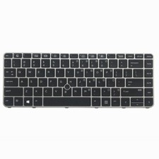 New Backlit Keyboard Black For HP Elitebook 745 G3 G4 848 840 G3 G4 With Frame picture