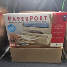 Open Box Visioneer Paperport Vx Portable Desktop Scanner Sheetfed Windows 95 Vtg picture
