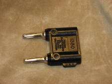 Pomona 1330 Dual Banana Plug, Black picture