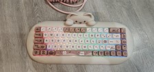 Yunzii C68 Brown Cat Keyboard - Wireless Mechanical Keyboard With Wire Pre-owned picture