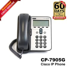 Cisco Unified Business 7900 Single-Line Desktop VoIP Phone 74-3092-04 CP-7905G picture