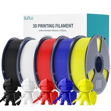 SUNLU 5KG PLA 3D Printer Filament 1.75mm PLA 1KG/Roll Fit Most FDM 3D Printers picture