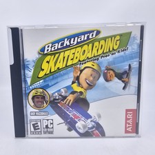 Atari Backyard Skateboarding PC CD-ROM featuring Pros as Kids Windows 2004 picture