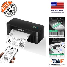 High-Speed 4x6 Shipping Label Printer: Bluetooth, Fast Setup & Quality Prints picture